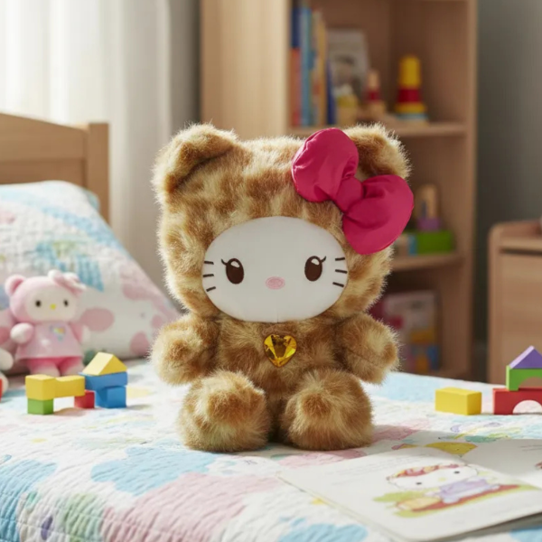 Producto - Peluche Kitty leopardo