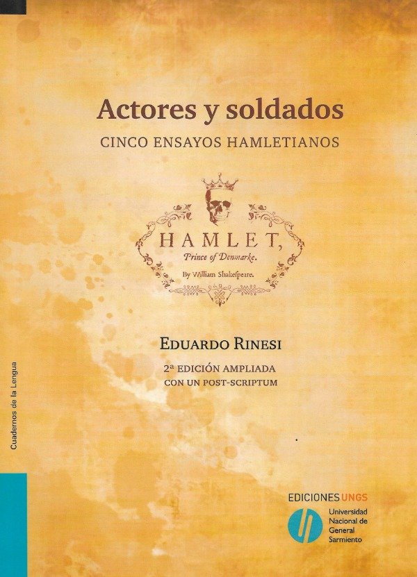 Producto - Actores y soldados. Cinco ensayos hamletianos de Eduardo Rinesi