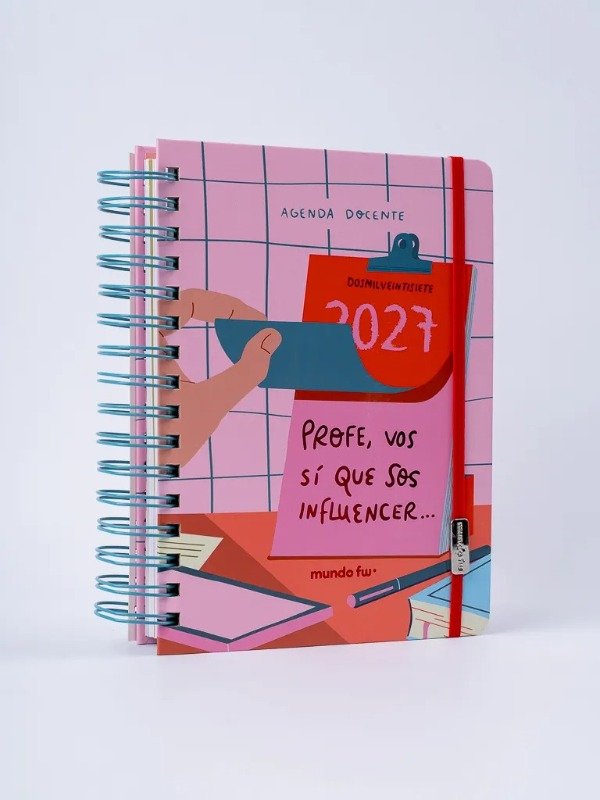 Producto - Agenda Docente Diaria A5 FW 2027 - Influencer - 1