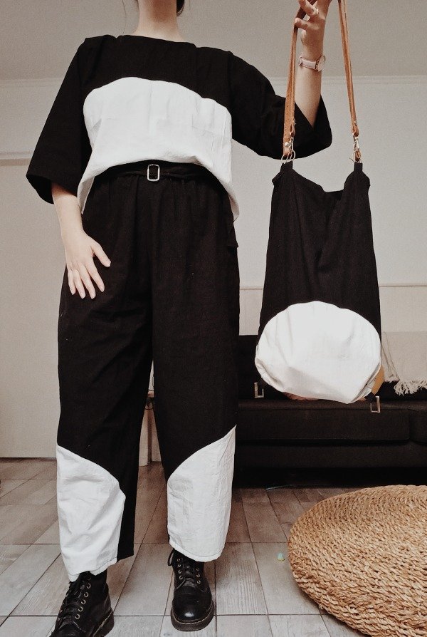 Producto - Conjunto Febo completo (pant + blusa + tote)