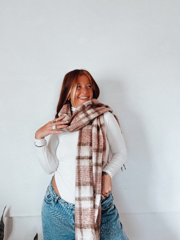 Producto - Ruana súper calentita estampada