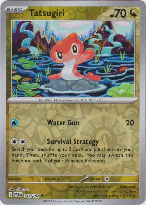 Producto - Tatsugiri - 141/182 - Paradox Rift - Reverse Holo