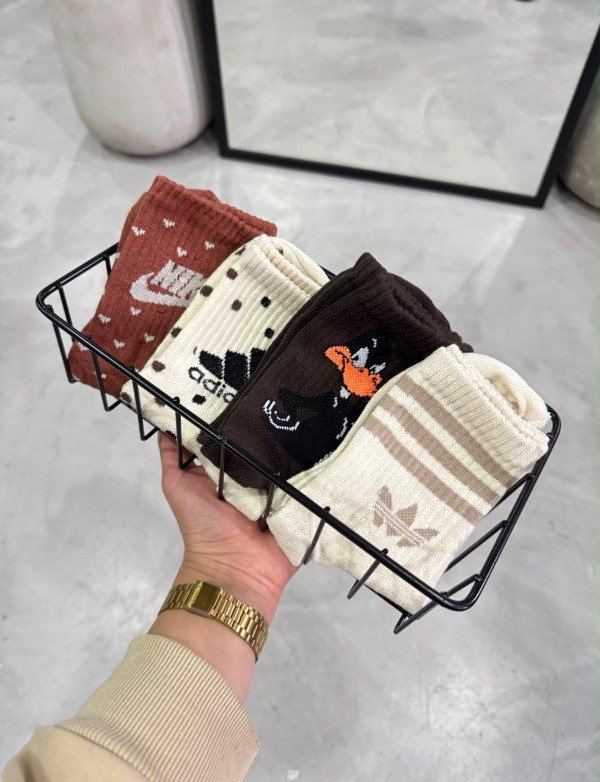 Producto - MEDIAS X4 BEIGE-PATO - 0