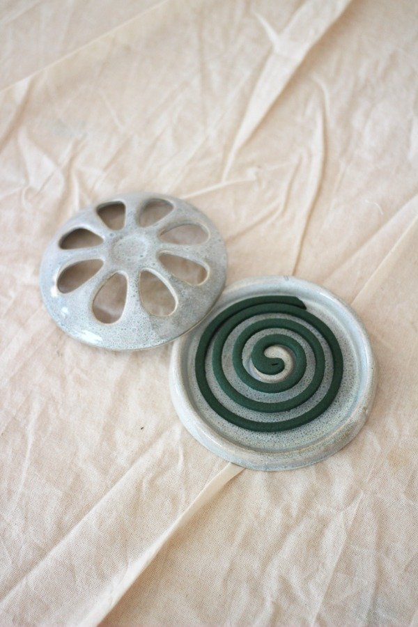 Producto - Porta espiral / sahumerio Bouyí Espuma de mar