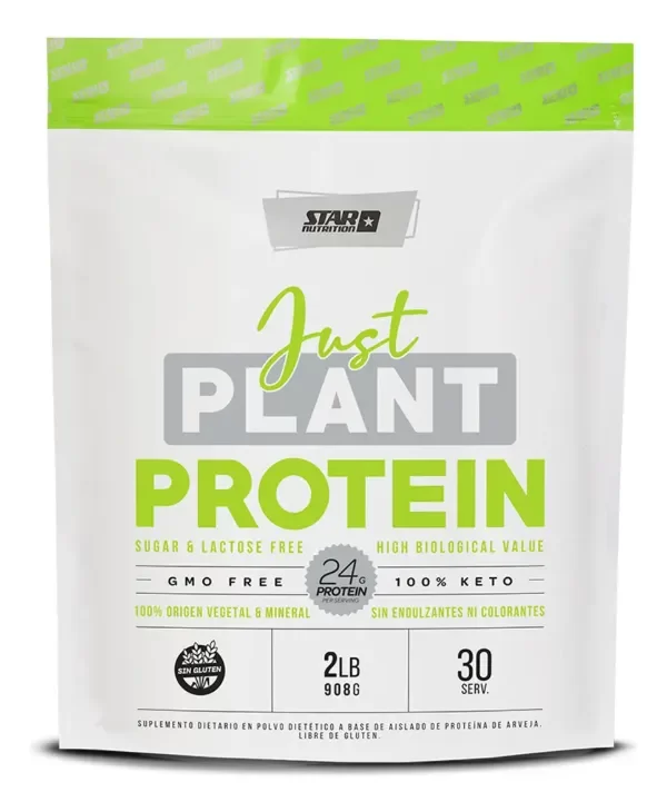 Producto - JUST PLANT 2LBS STAR NUTRITION 30serv
