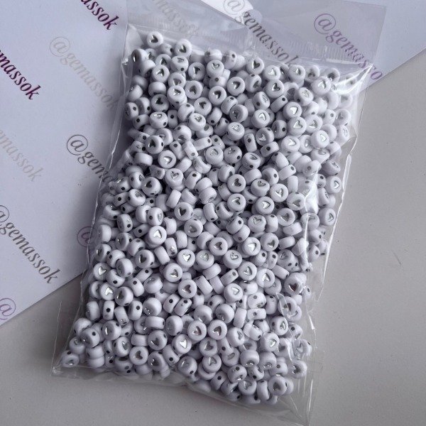 Producto - Pastilla corazon plata XL