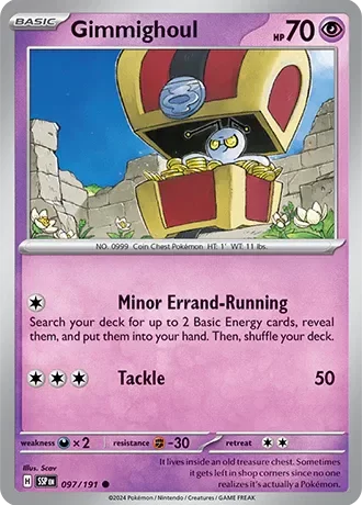 Producto - Gimmighoul - 097/191 - Surging Sparks