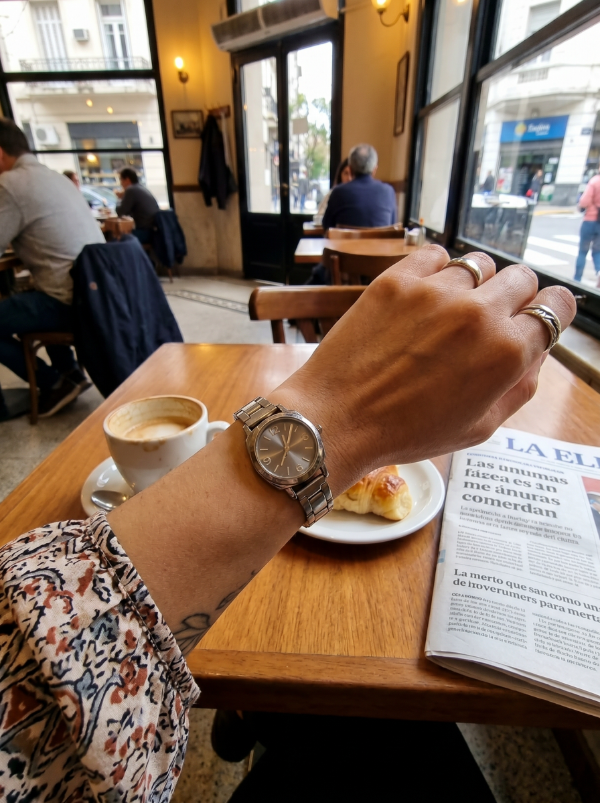 Producto - RELOJ SARU (Incluye Pulsera de Acero Quirurgico) - 4
