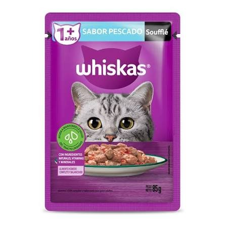 Producto - WHISKAS POUCH ADULTO PescSouf 12u x85gOF