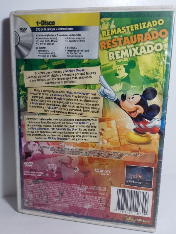Producto - A Reír con Mickey! (Volumen 2) - DVD - 1