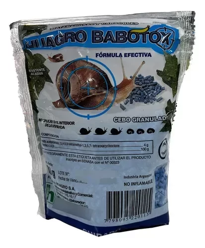 Producto - Babotox micro pellets x 100 gr bolsa
