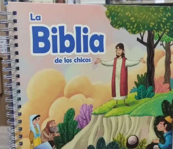 Producto - La biblia de los chicos - anillada y tapa dura