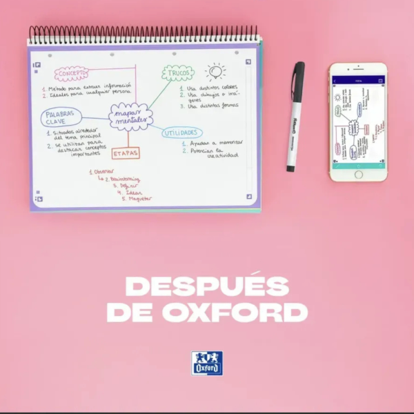 Producto - Cuaderno A4 Oxford 80 Hojas Rayadas Tapa Blanda - 4