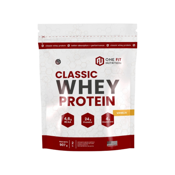 Producto - CLASSIC WHEY PROTEIN DOYPACK 2 LB. - ONE FIT NUTRITION