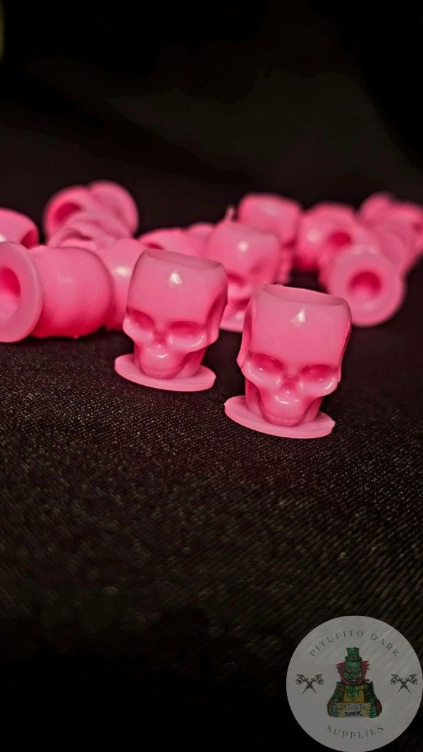 Producto - Caps Calavera Rosas x50 unidades