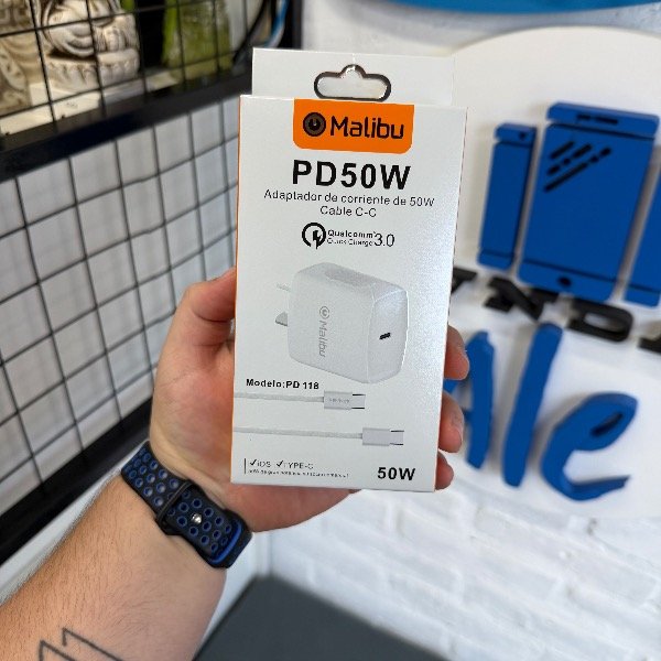 Producto - Cargador Malibu 50W Tipo C