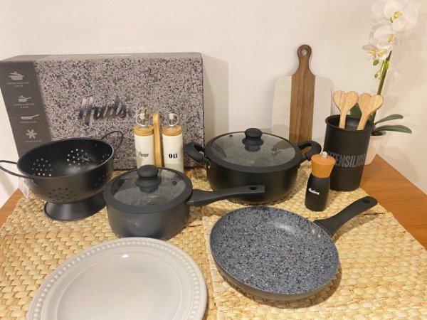 Producto - SET HUDSON BATERIA NEGRO