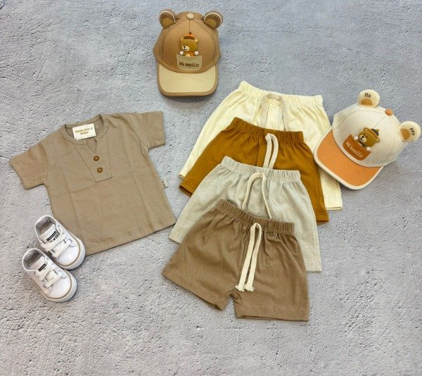 Producto - Short algodon bebe varon