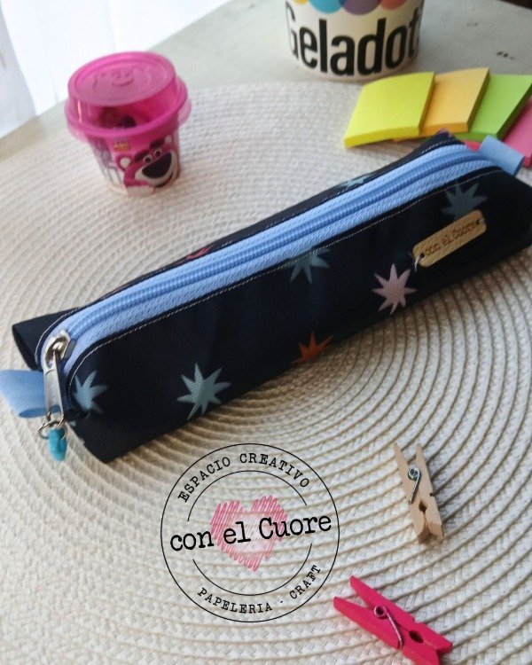 Producto - Cartu MINI- Estrellas en celeste