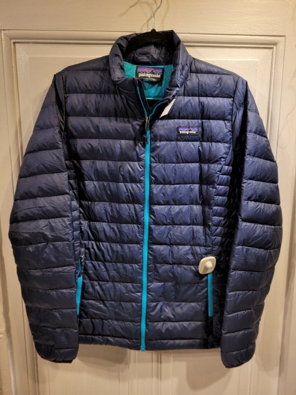 Producto - Campera PATAGONIA puffer azul Talle L - PRECIO: 115X