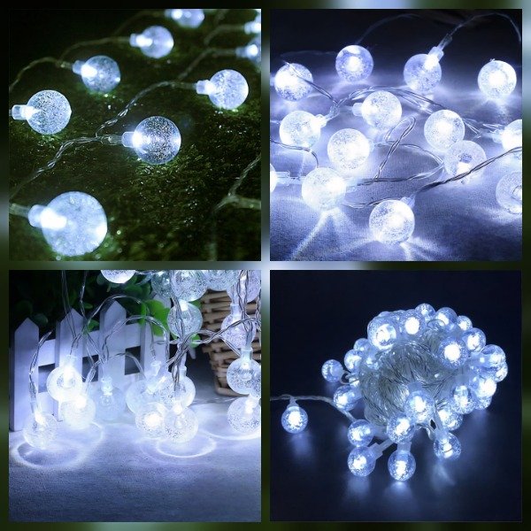 Producto - Luces de navidad Bolitas Crystal - 2