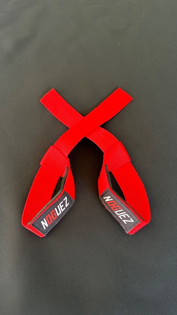 Producto - Straps Cintas de Agarre Rojo