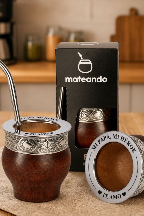 Producto - MATE IMPERIAL ALGARROBO ENCERADO PREDETERMINADO - PAPÁ 3