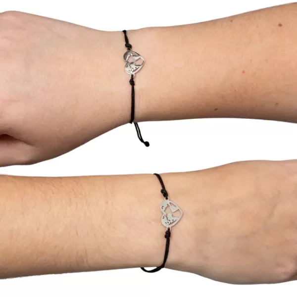 Producto - Pulsera acero Mundo