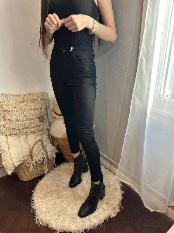 Producto - Pantalon Jazmin Chebar Negro chupin