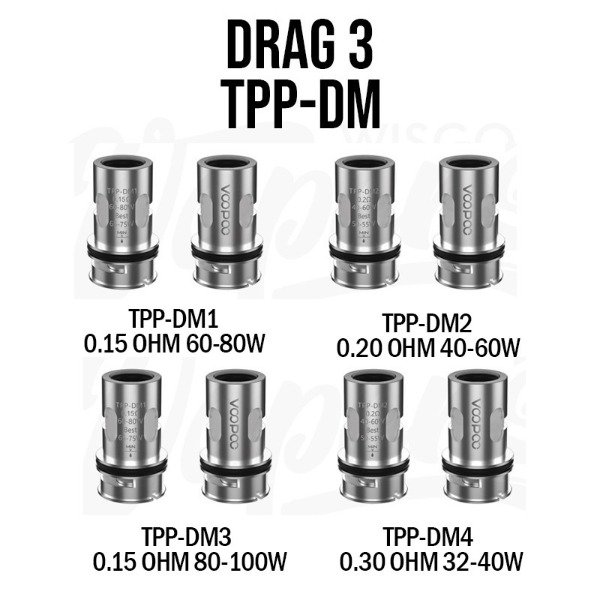 Producto - Resistencias TPP VOOPOO