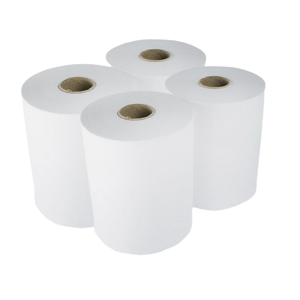 Producto - Toalla en rollo blanca x4u 200mts