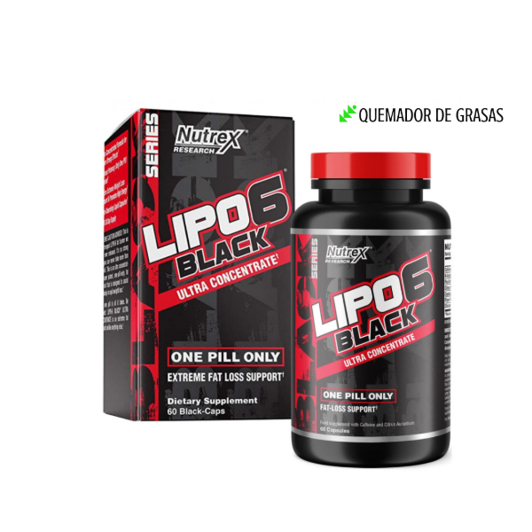 Producto - LIPO 6 BLACK - Ultra concentrado - Nutrex