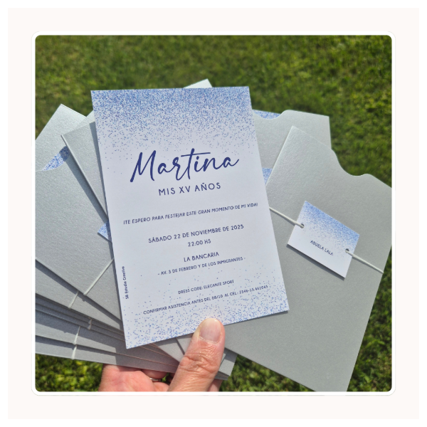 Producto - Invitaciones impresas con estuche - 1