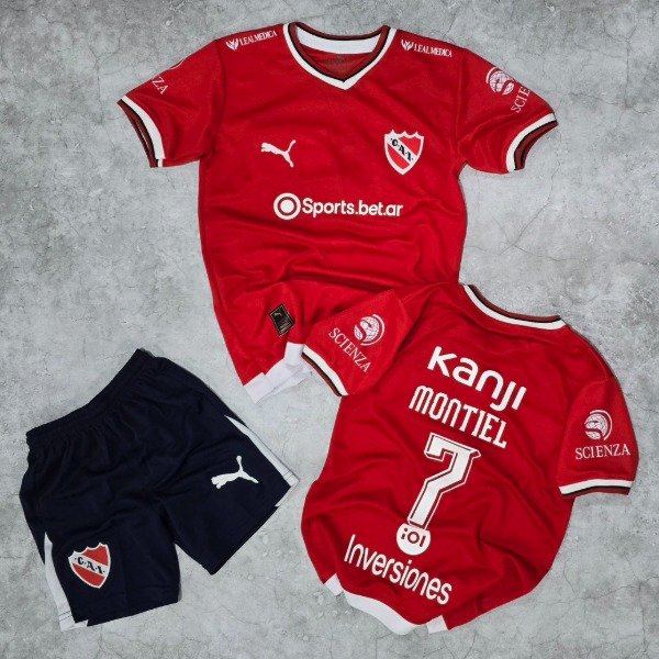 Producto - Conjunto Independiente Temporada 2026/2027 Niño - 1