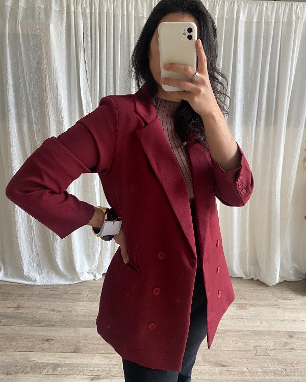 Producto - Blazer Cherry Bordeaux