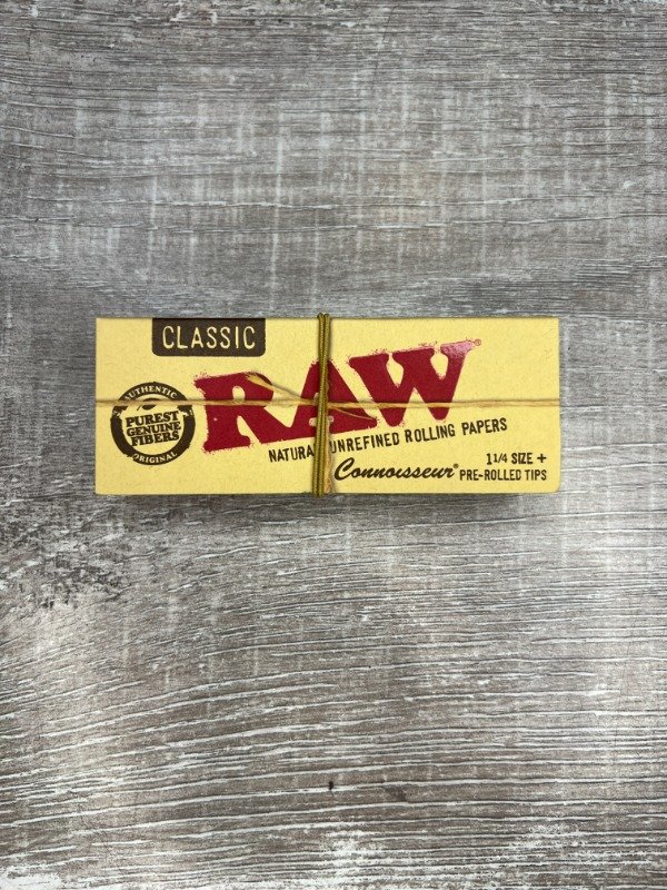 Producto - Papel Raw Connoiseur + Tips Pre Rolled 78mm - 0