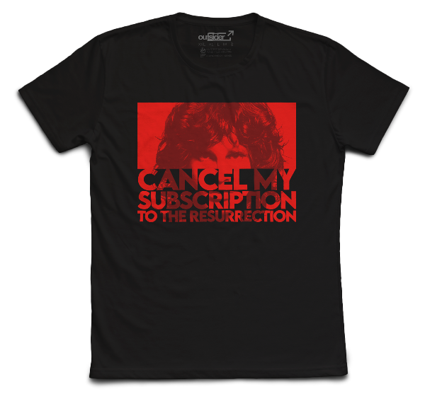 Producto - Remera The Doors - Cancel My Subscription Rojo - Negra