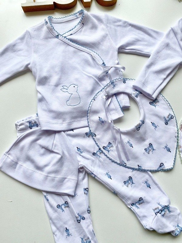 Producto - Ajuar 4 Piezas "Moto" - COD  970