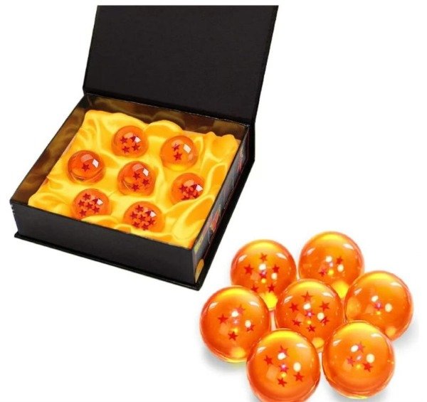 Producto - Caja con las 7 Esferas del Dragon Grandes 5.7cm