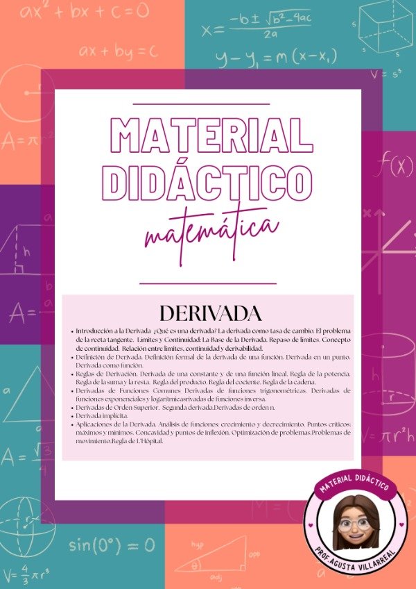 Producto - DERIVADAS. Apunte completo