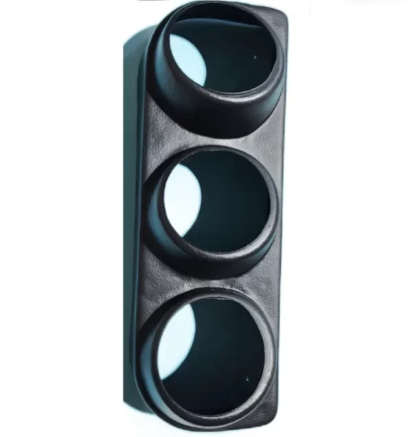 Producto - GABINETE DE RELOJ BAJO TABLERO 3 BOCAS 52 MM