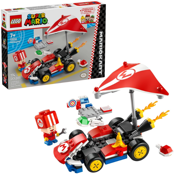 Producto - LEGO 72032 Super Mario Mario Kart Kit Mario