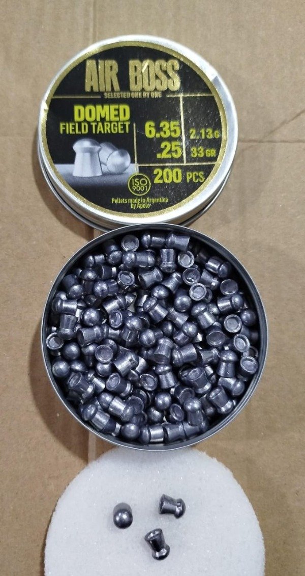 Producto - BALINES APOLO DOMED FT 6,35 X 200U 2,13G