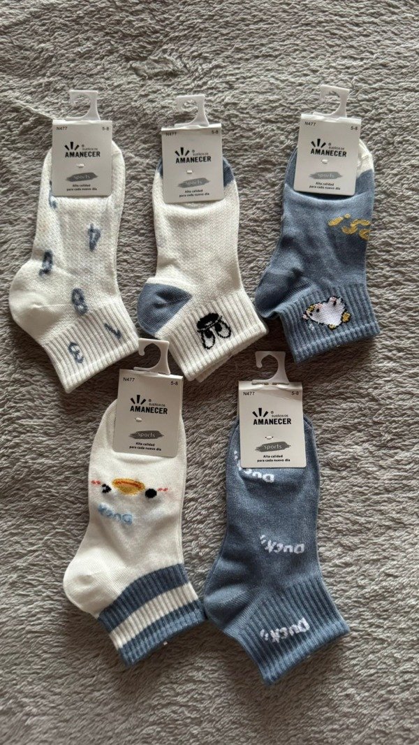 Producto - 6 socks kids 5-8 años