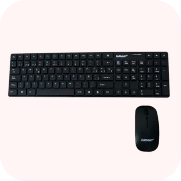 Producto - Combo Teclado + Mouse inalámbricos FULLTOTAL KE-1014