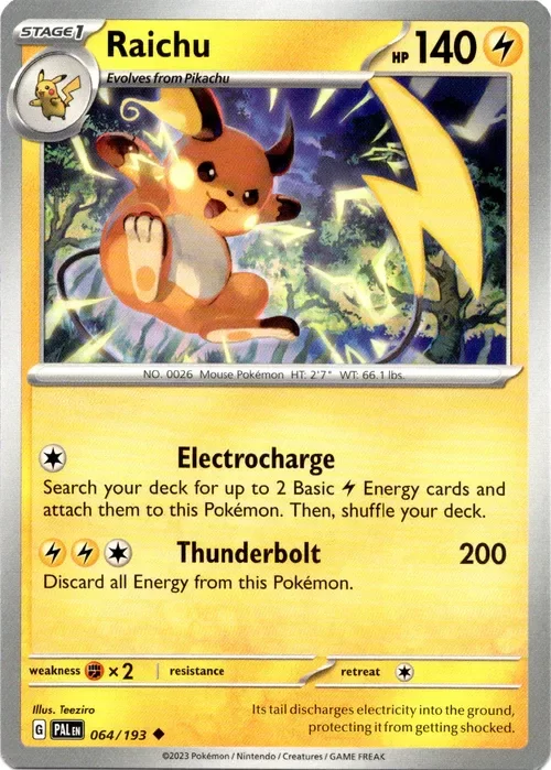 Producto - Raichu - 064/193 - Paldea Evolved