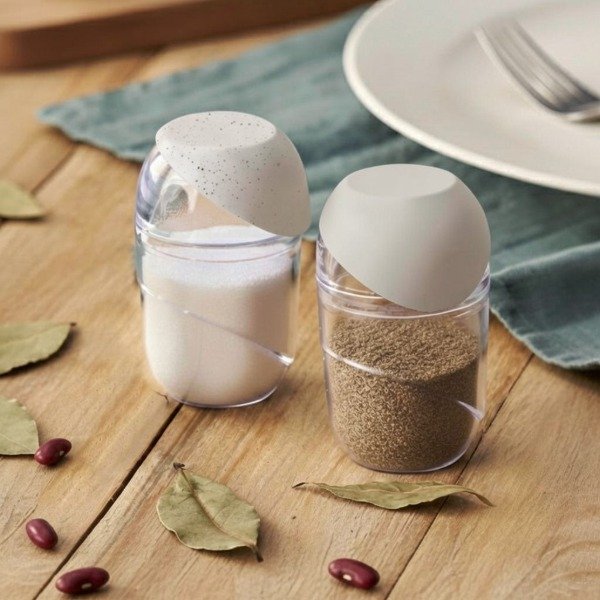 Producto - LINEA GRANITO - SET DE SALERO Y PIMENTERO PLASTICO - 3
