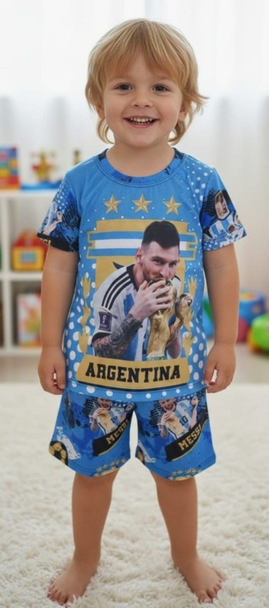 Producto - Pijama Futbol Messi