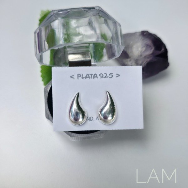 Producto - Aros pasantes lam gota
