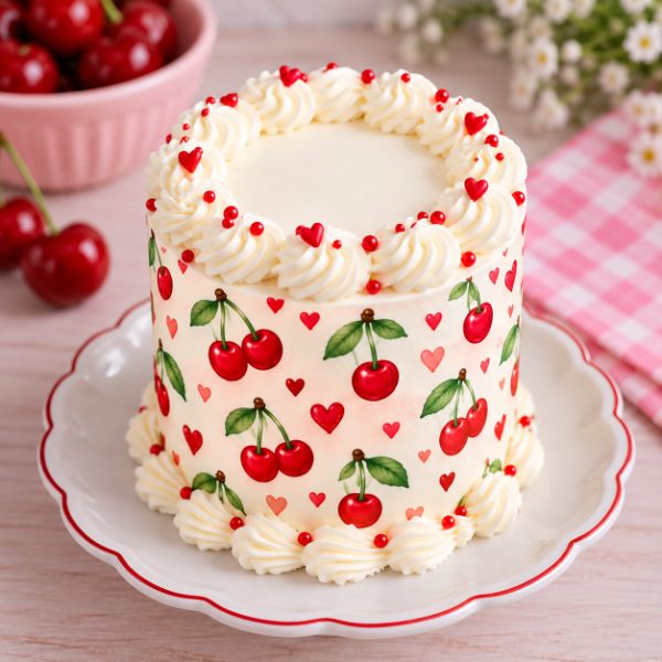 Producto - LAMINA COMESTIBLE ENTERA CEREZAS 2 - 2